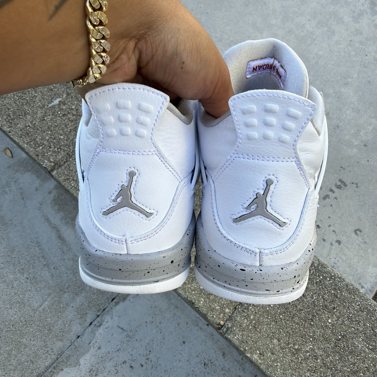Size 6 - Air Jordan 4 Retro Oreo GS