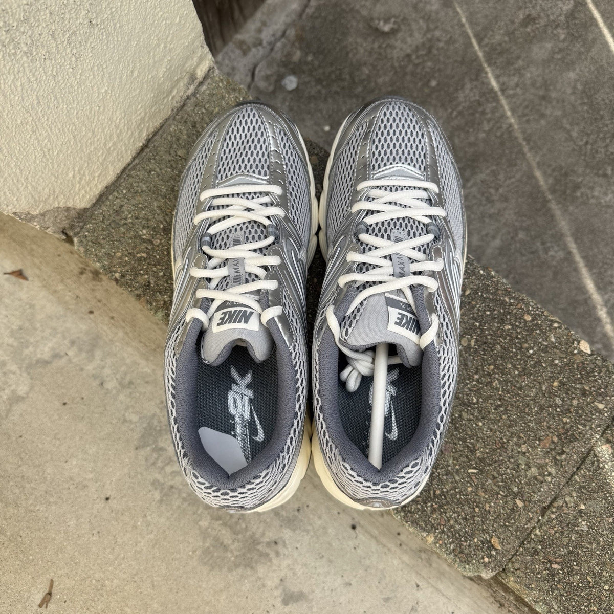 Size 10 - Nike Air Max Moto 2K Light Smoke Grey Metallic Silver