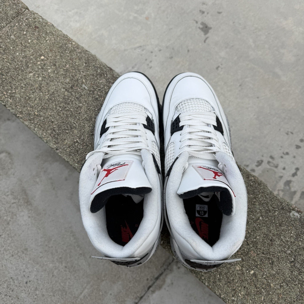 Size 13 - Air Jordan 4 Retro OG 2025 White Cement