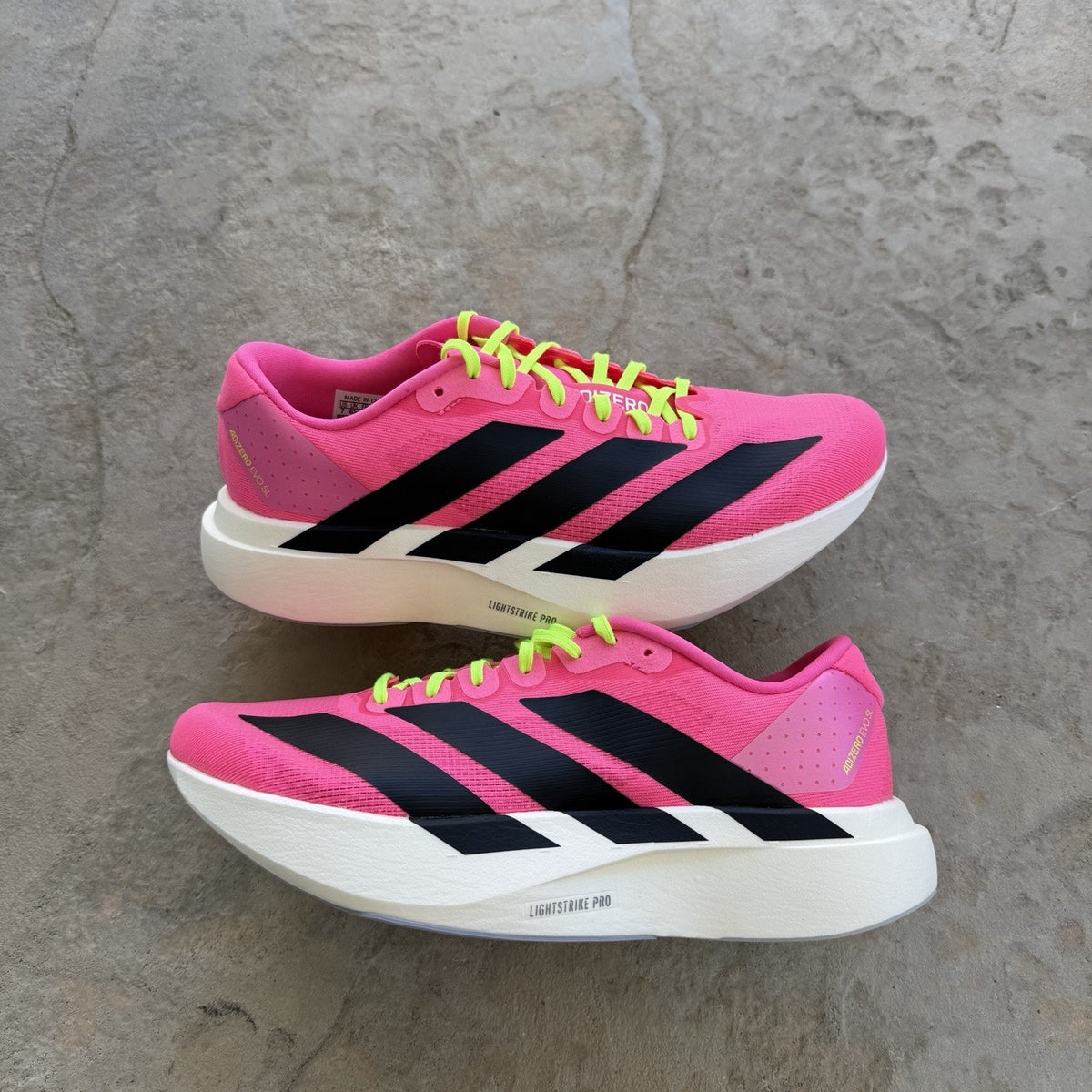 Size 7 - adidas Adizero Evo SL Lucid Pink GS