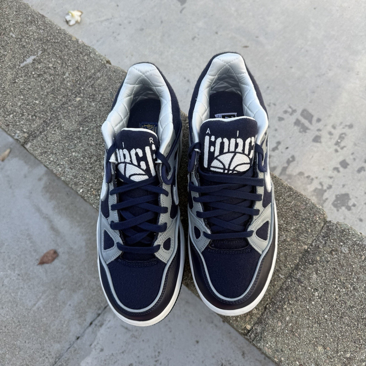Size 12 - Nigo x Nike Air Force 3 SP College Pack - Midnight Navy