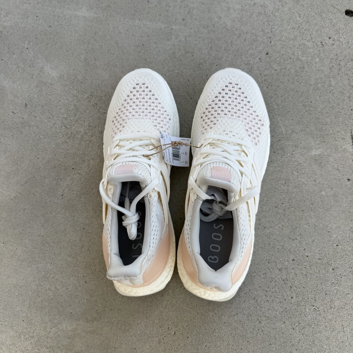 Size 8.5 - Adidas UltraBoost 1.0 White Wonder Quartz W