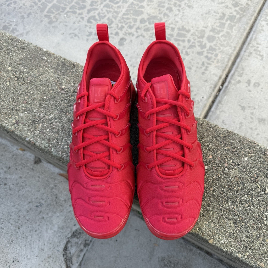 Size 10.5 - Nike Air VaporMax Plus Triple Red