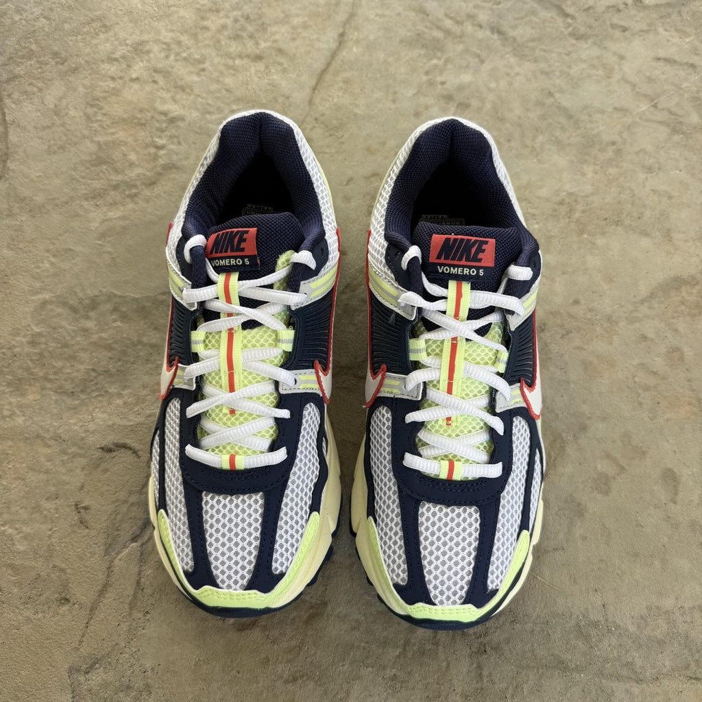 Size 7 - Nike Air Zoom Vomero 5 Barely Volt Midnight Navy