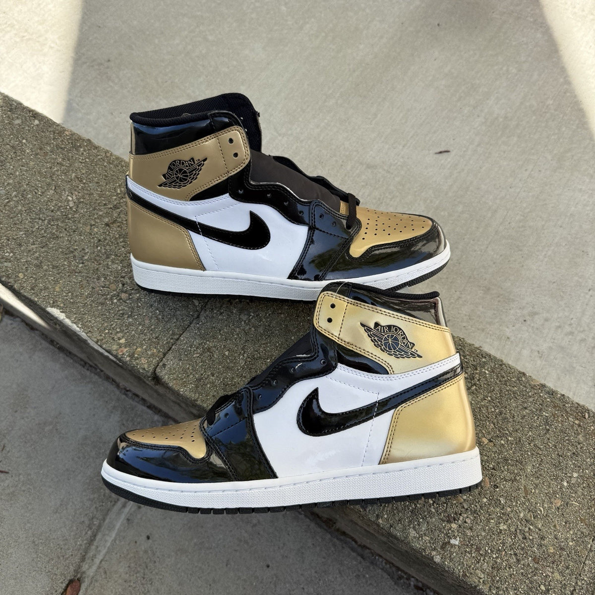 Size 11.5 - Air Jordan 1 Retro OG NRG High Gold Toe