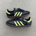 Size 8.5 - adidas Samba OG Black Pulse Lime Gum W