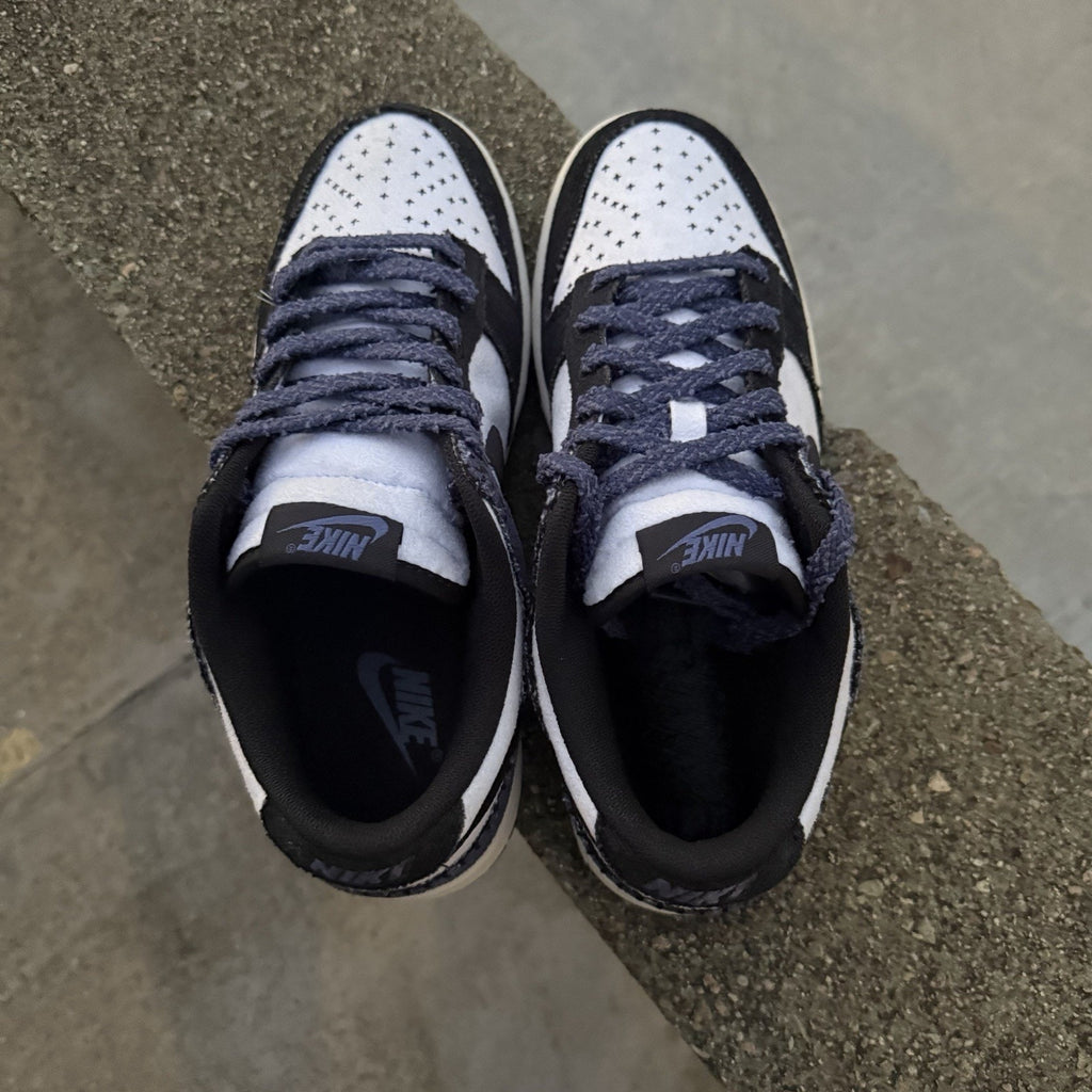 Size 7.5 - Nike Dunk Retro SE Low Off Noir Sanded Purple White