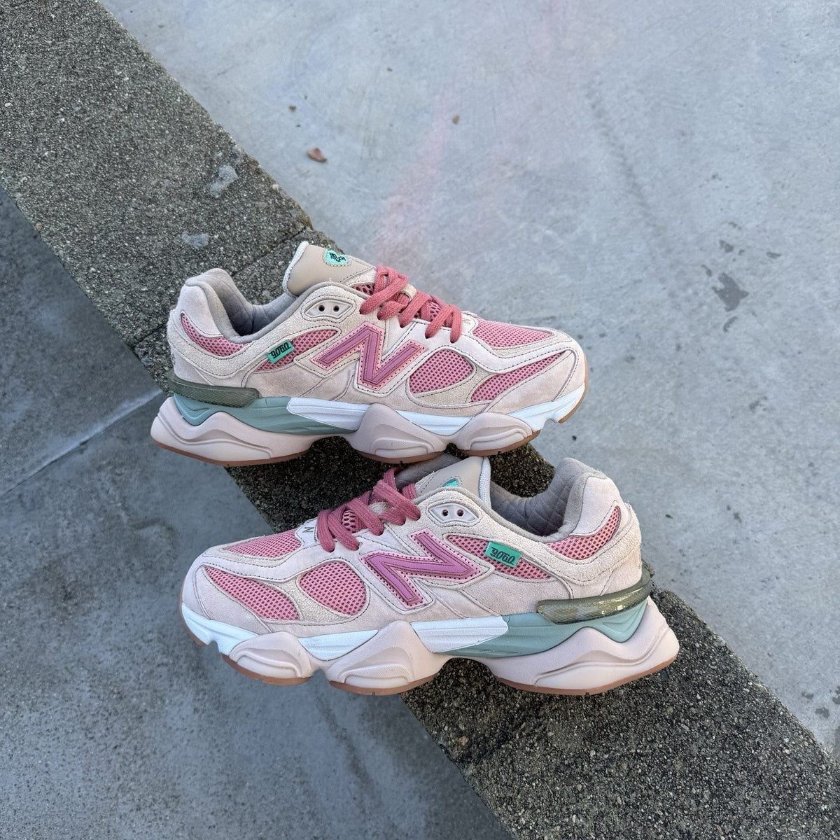 Size 9 - Joe Freshgoods x New Balance 9060 Penny Cookie Pink