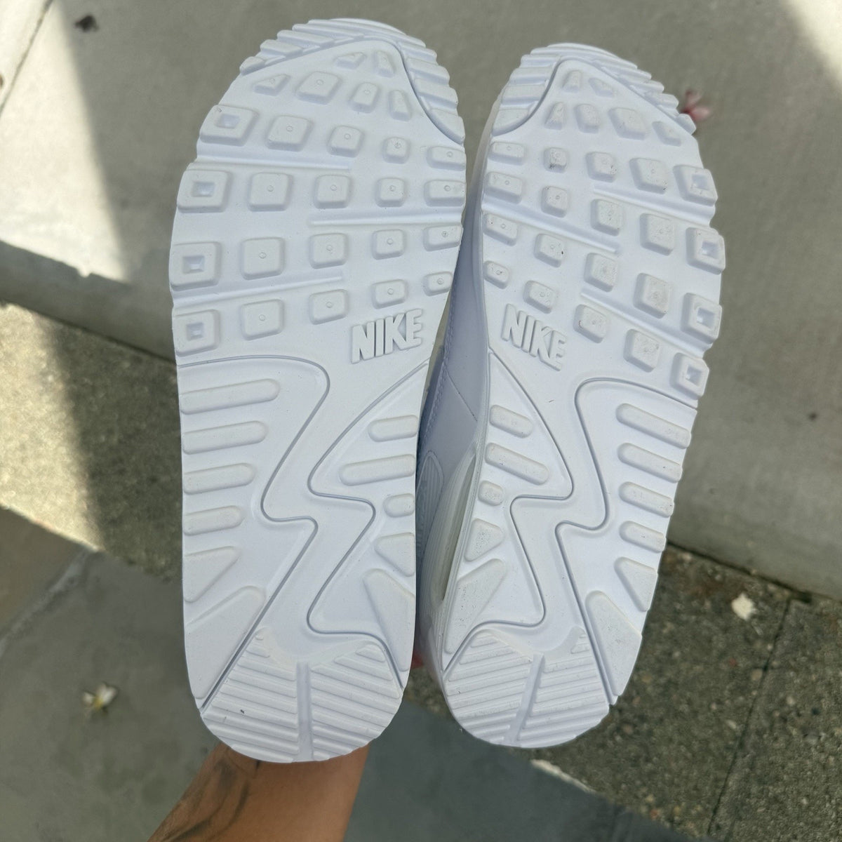 Size 9 - Nike Air Max 90 Triple White W