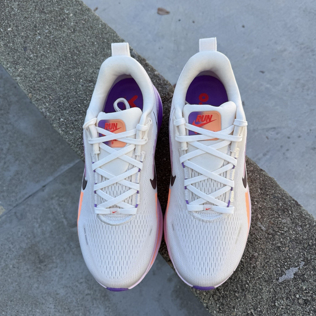 Size 11 - Nike Vomero 18 Road Wide Chalk Pink Foam Bright Violet W