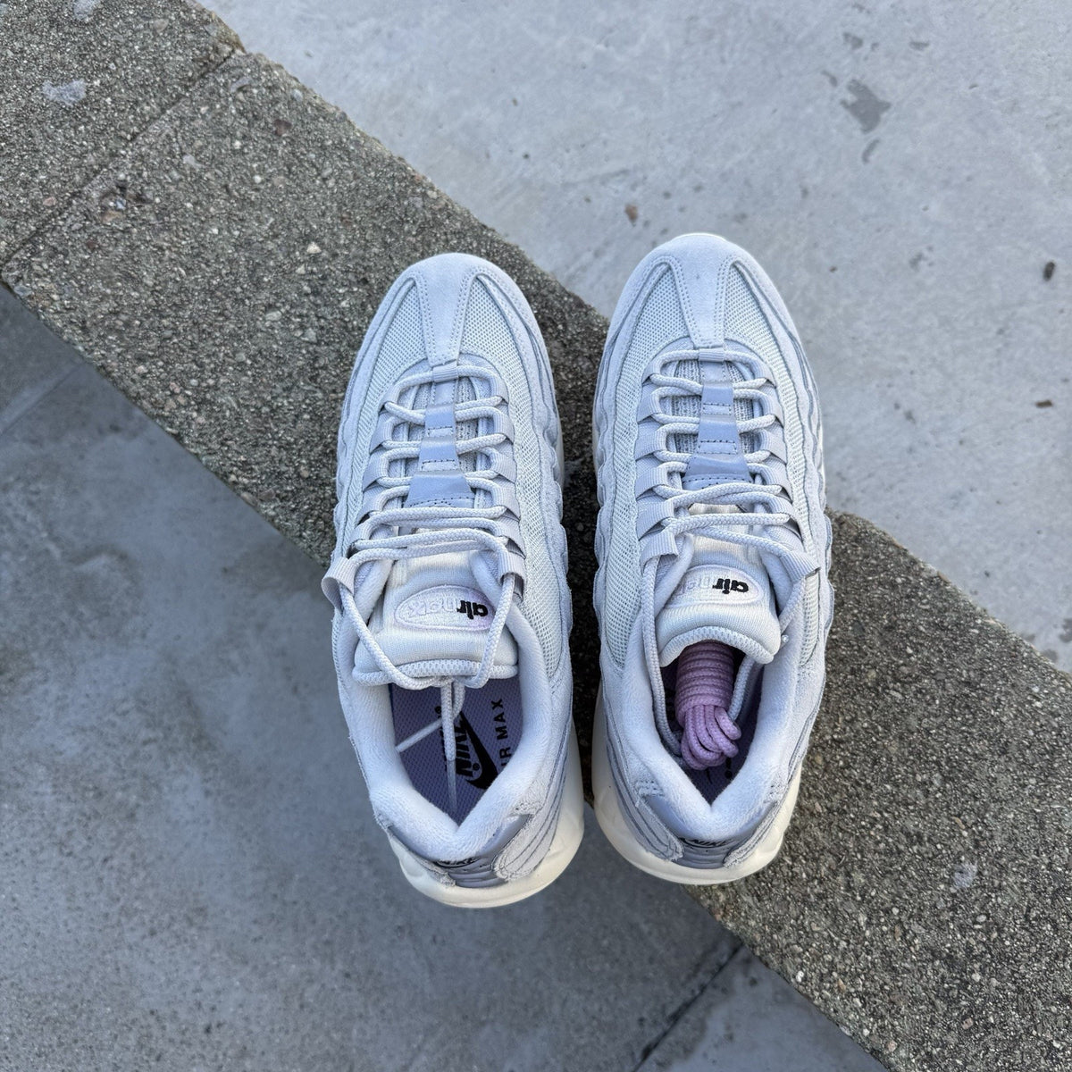 Size 9 - Nike Air Max 95 Grey Fog Pink Foam