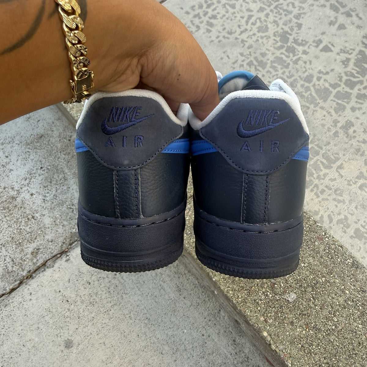 Size 10.5 - Stash x Nike Air Force 1 Premium 2006 Low Blue