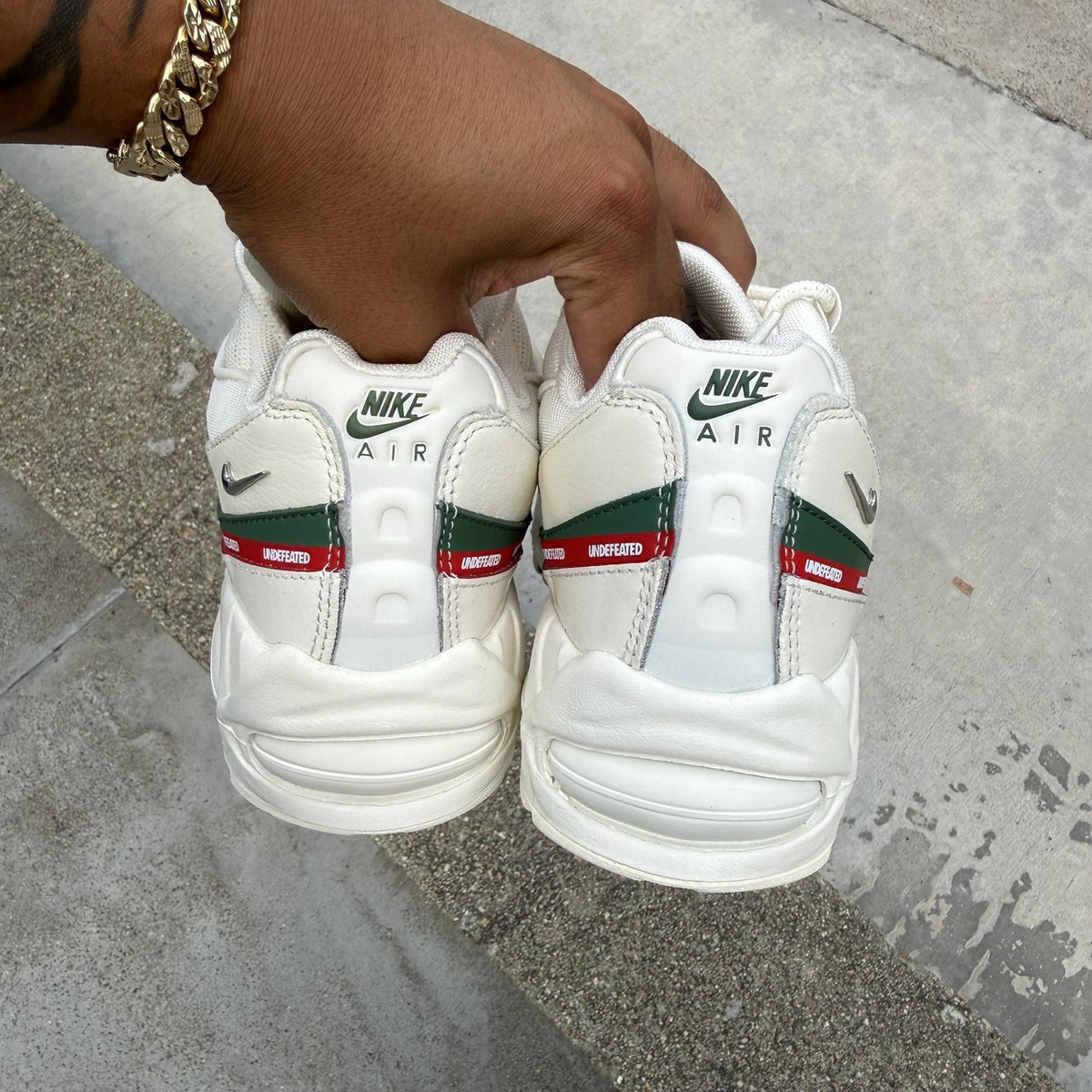 Size 7 - Undefeated x Nike Air Max 95 Sail