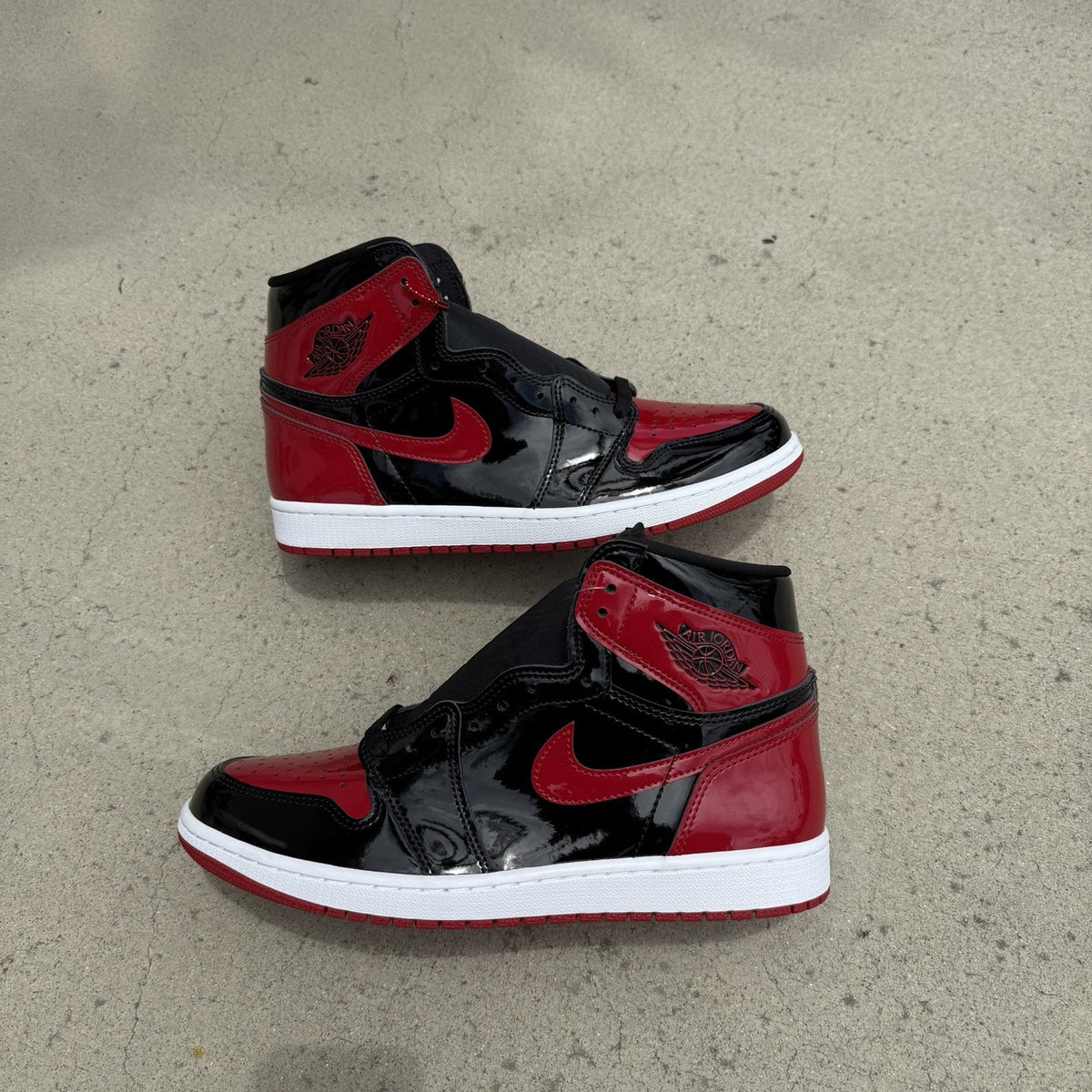 Size 11.5 - Jordan 1 Retro OG High Patent Bred