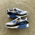 Size 10 - Nike Air Max 90 White Blue Crystal