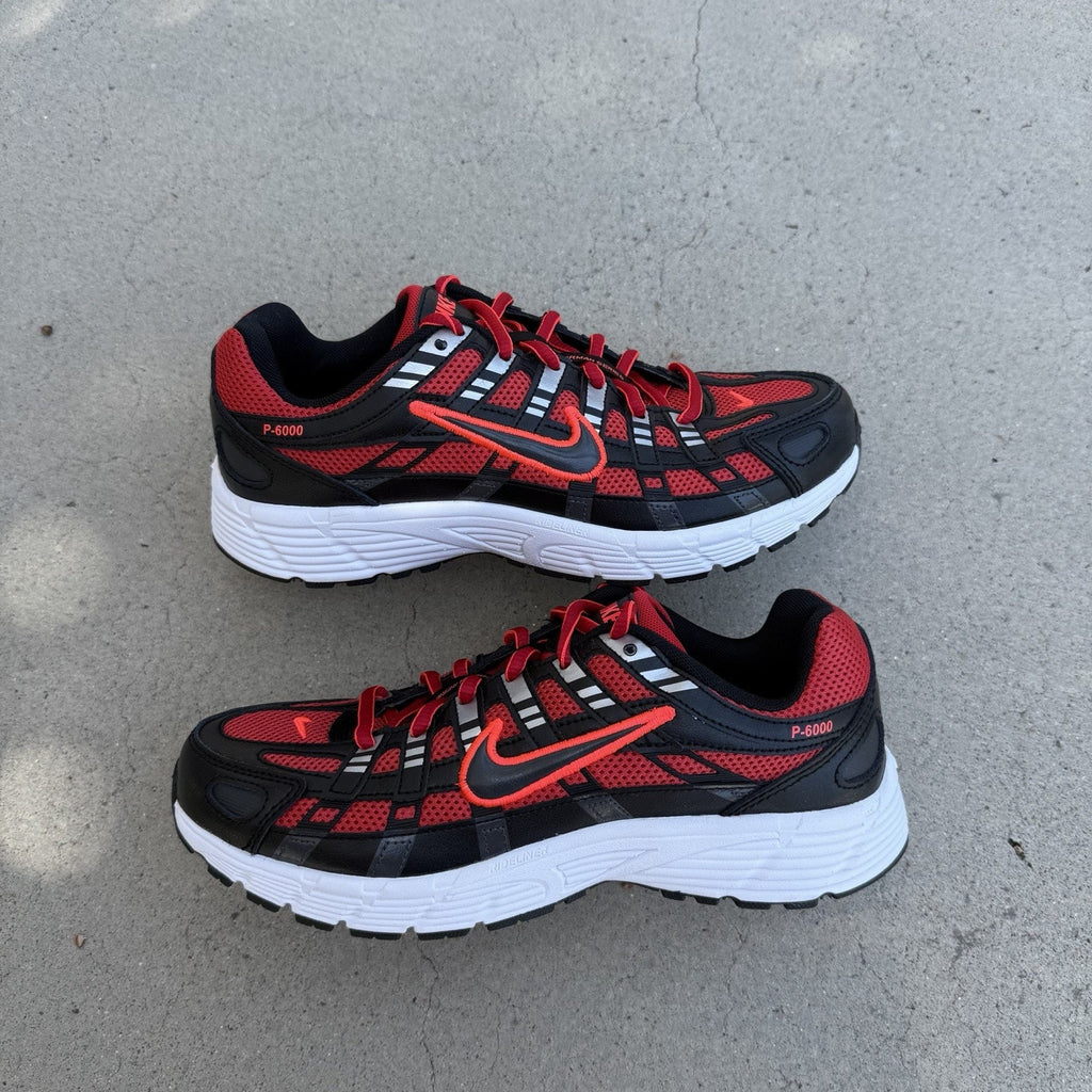 Size 6 - Nike P-6000 Dark Smoke Grey University Red