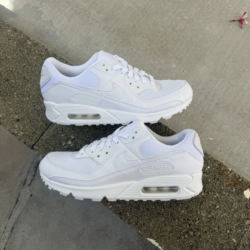 Size 9 - Nike Air Max 90 Triple White W