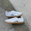 Size 7 - adidas Samba OG White Silver Metallic Grey W