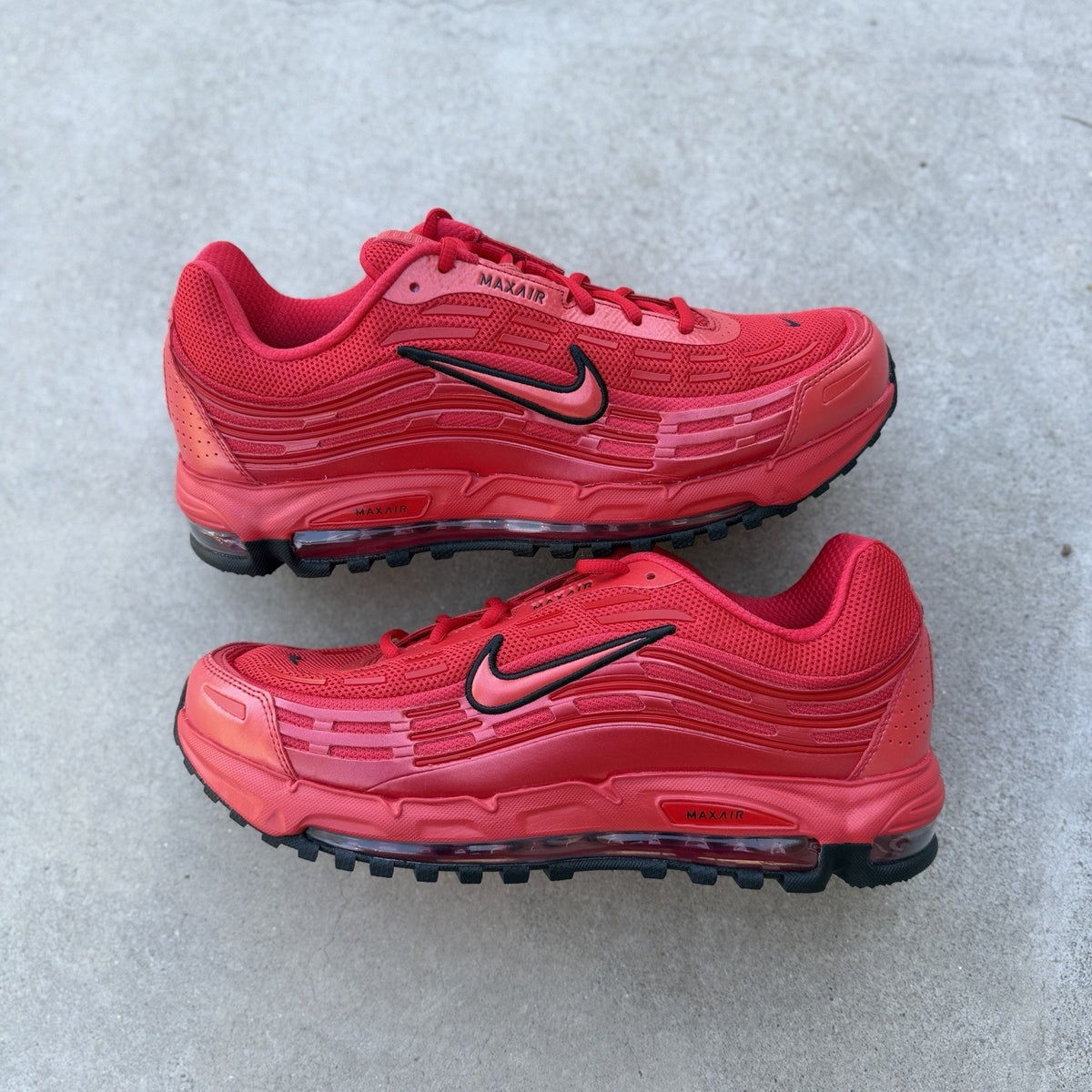 Size 14 - Nike Air Max TL 2.5 University Red Black