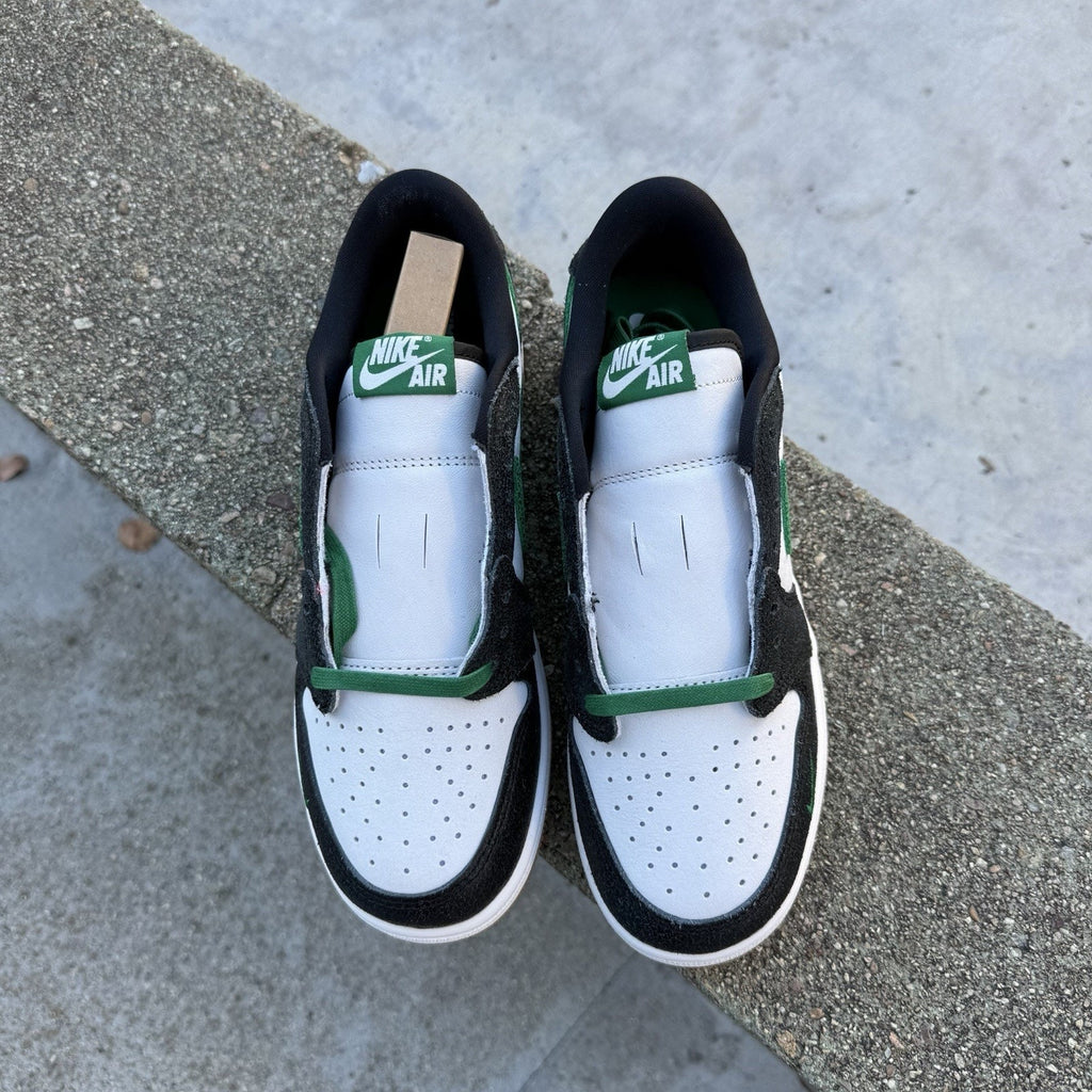 Size 7 - Air Jordan 1 Retro Low Phantom Pine Green GS