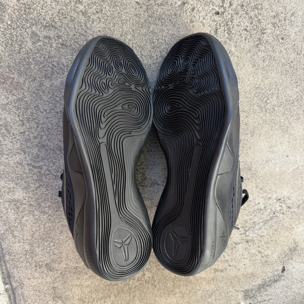 Size 8.5 - Kobe 9 Elite Low EM TB Promo Triple Black