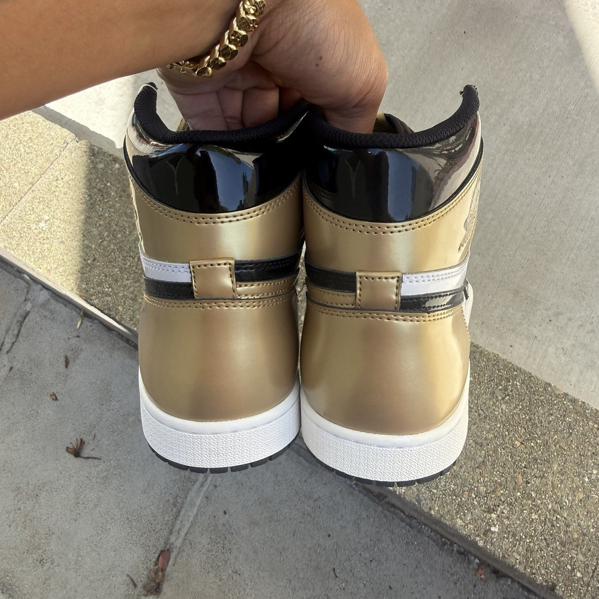 Size 11.5 - Air Jordan 1 Retro OG NRG High Gold Toe