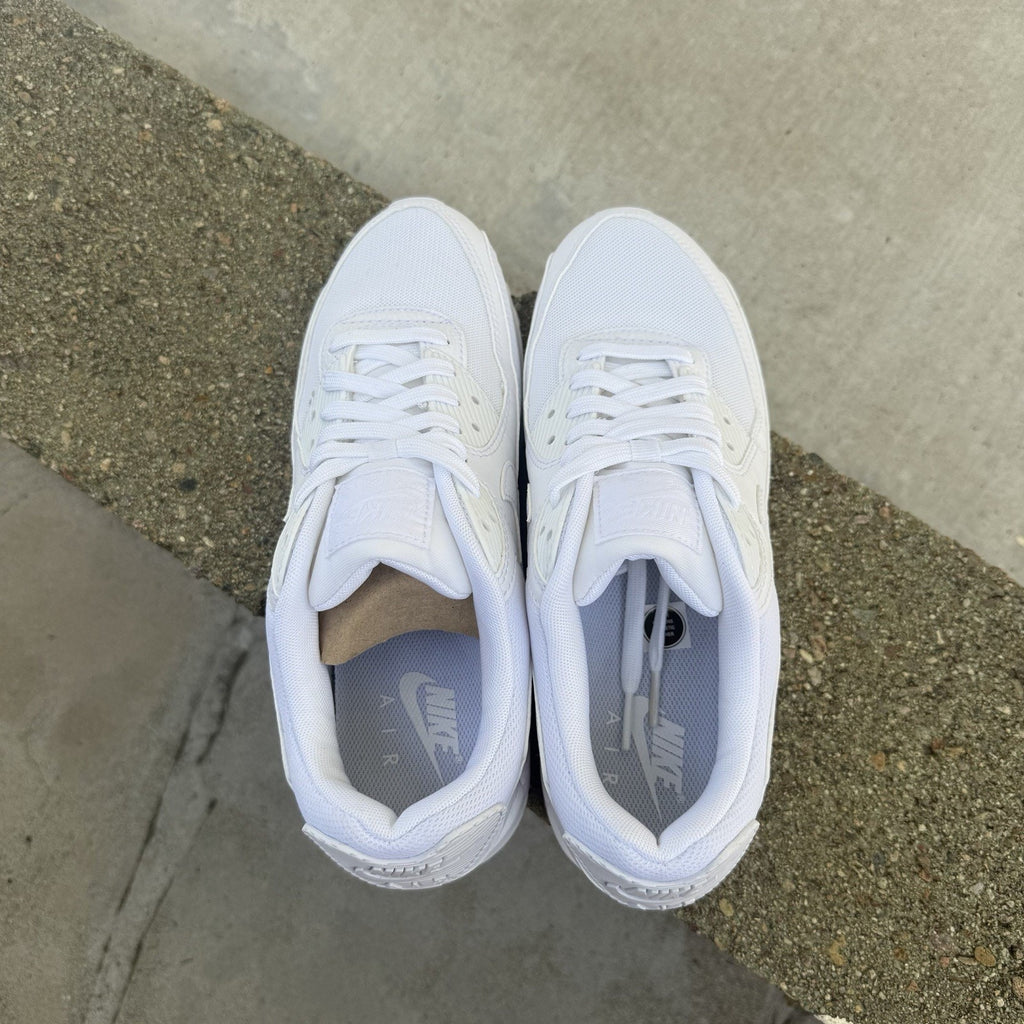 Size 9 - Nike Air Max 90 Triple White W