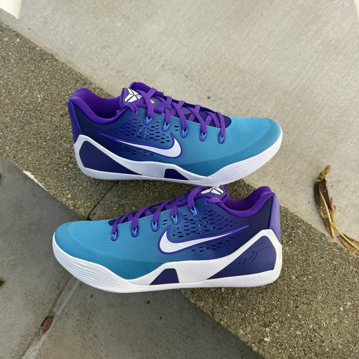 Size 10 - Nike Kobe 9 Elite Low Hornets