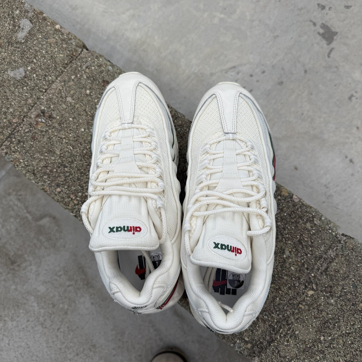 Size 10.5 - Undefeated x Nike Air Max 95 Sail