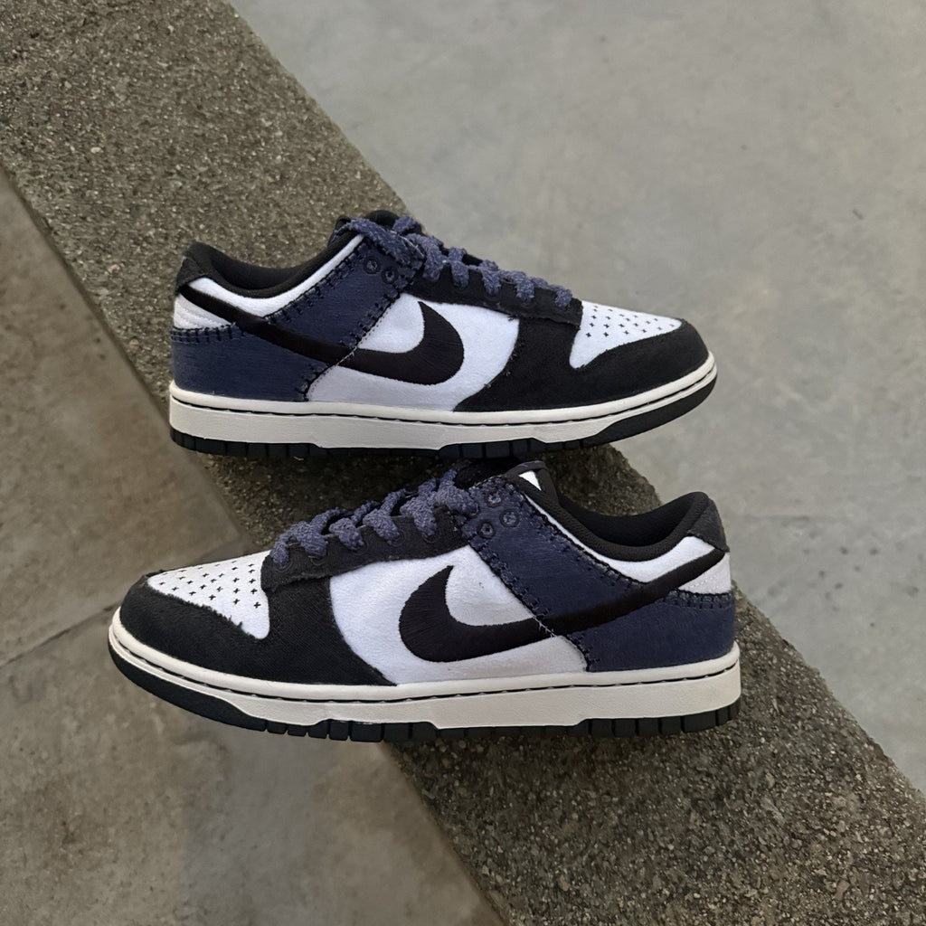 Size 7.5 - Nike Dunk Retro SE Low Off Noir Sanded Purple White