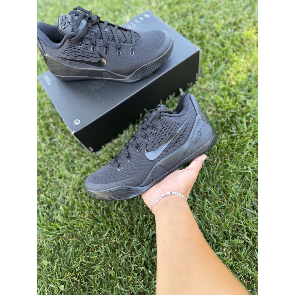 Size 12 - Kobe 9 Elite Low EM TB Promo Triple Black