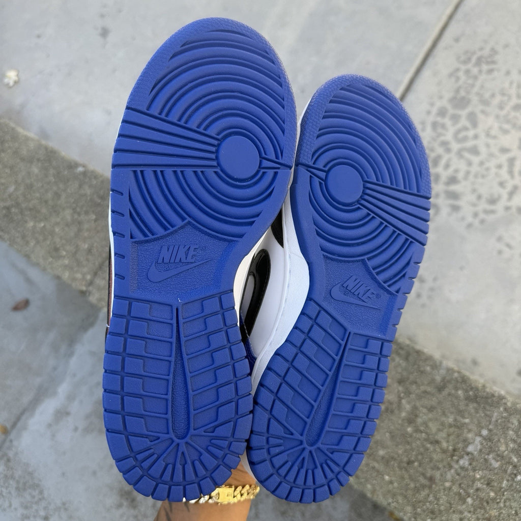 Size 7 - Nike Dunk Low SE White Racer Blue GS
