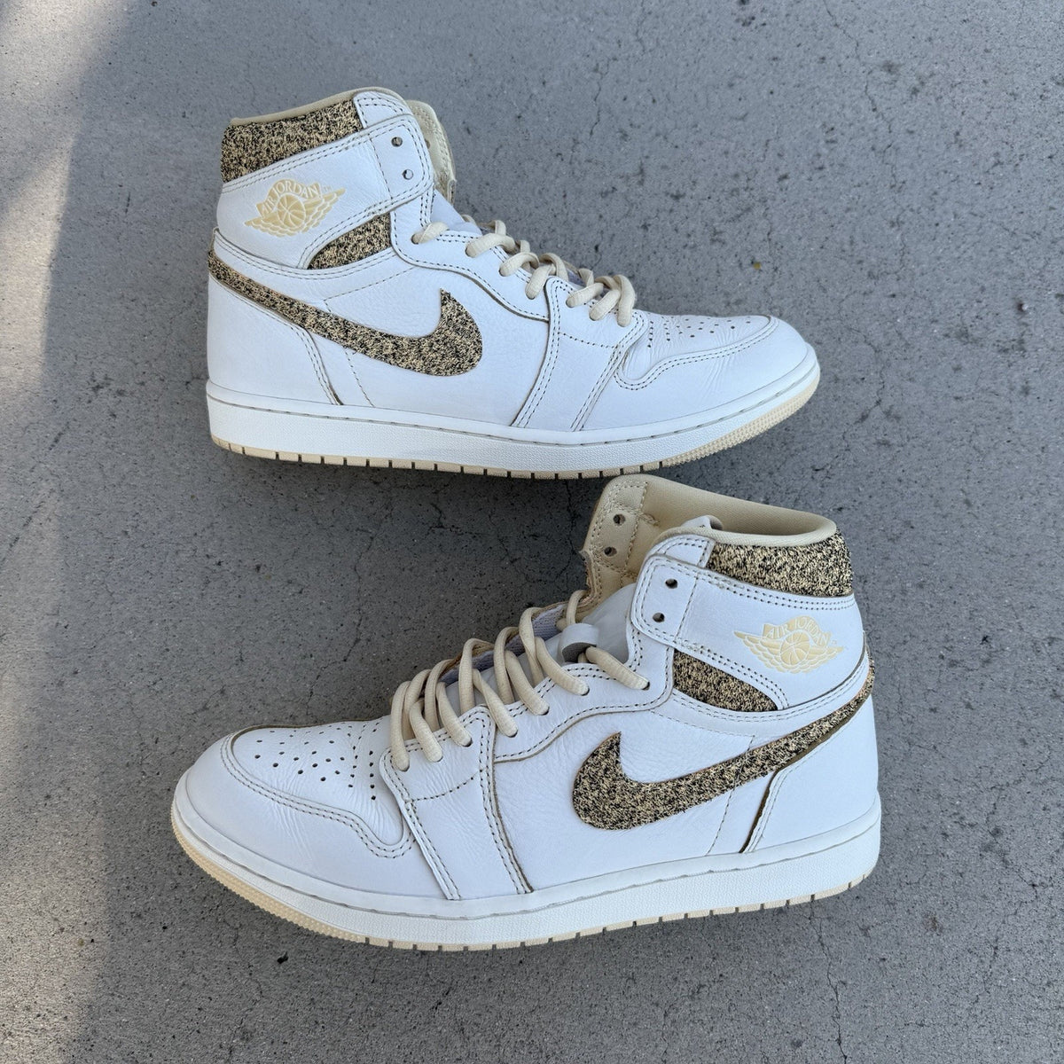 Size 9.5 - Air Jordan 1 Retro OG Craft High Vibrations of Naija