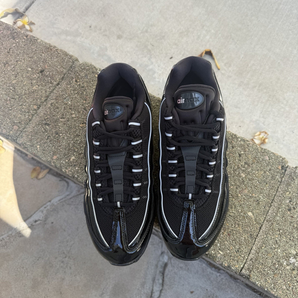 Size 8 - Nike Air Max 95 OG Black Patent W
