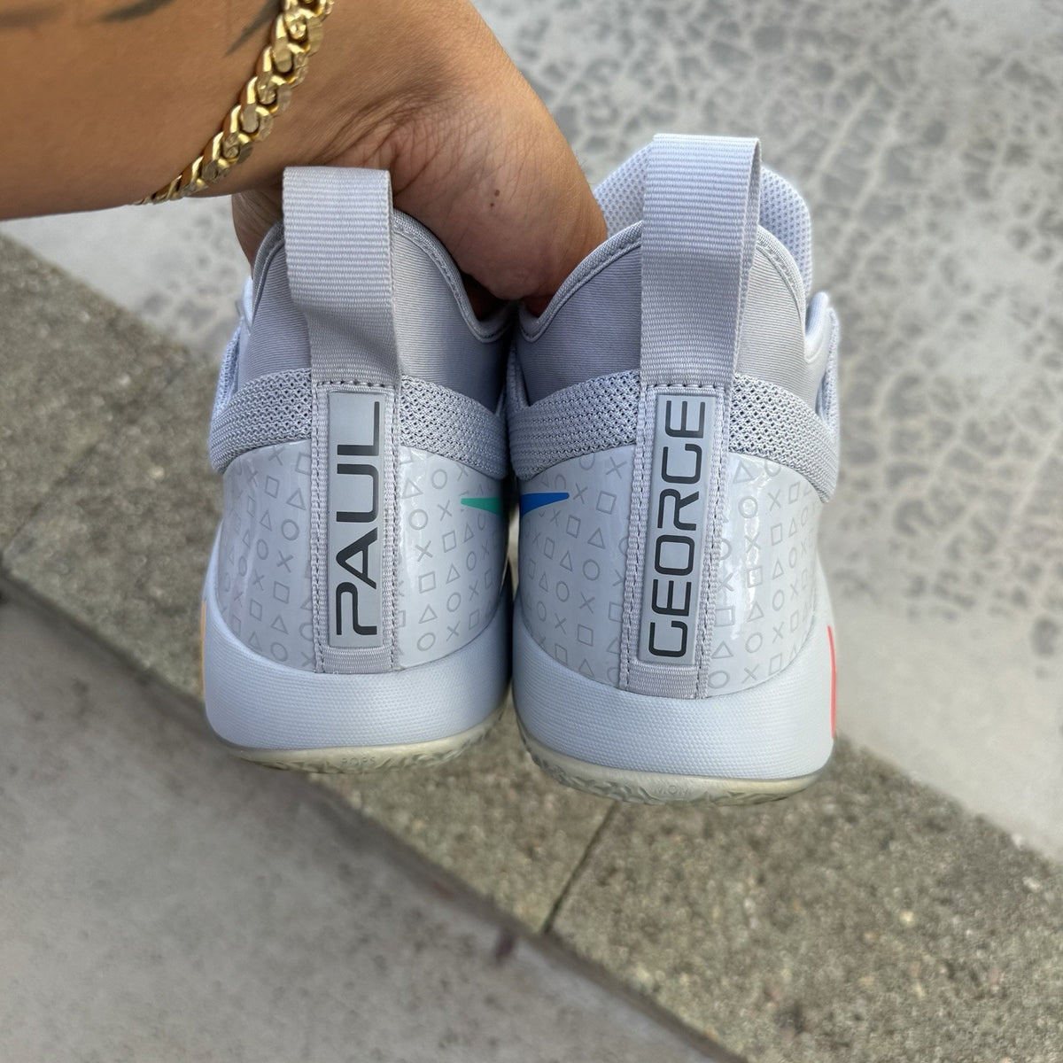 Size 11 - PlayStation x Nike PG 2.5 Wolf Grey