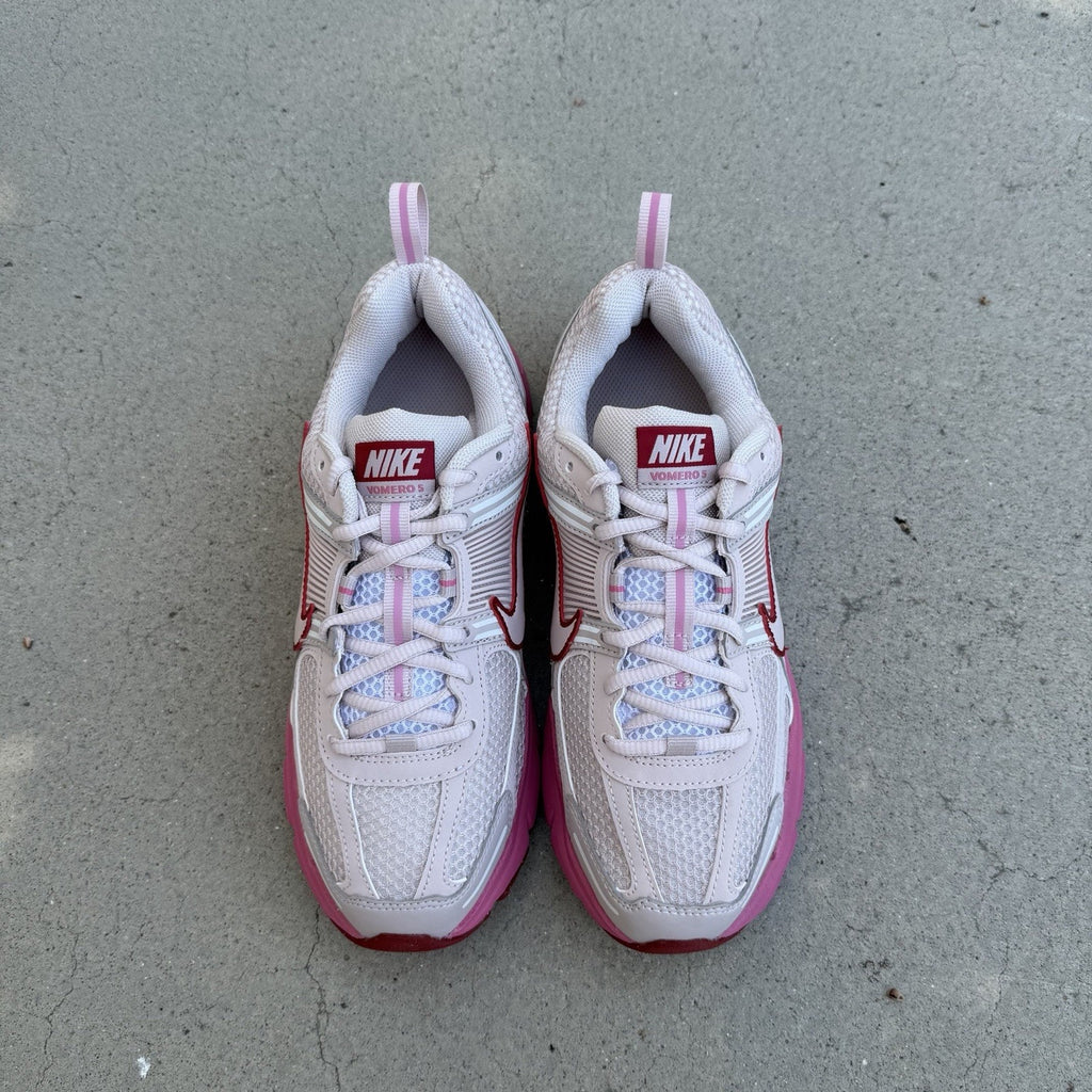Size 6 - Nike Zoom Vomero 5 Silt Red Peony Crimson