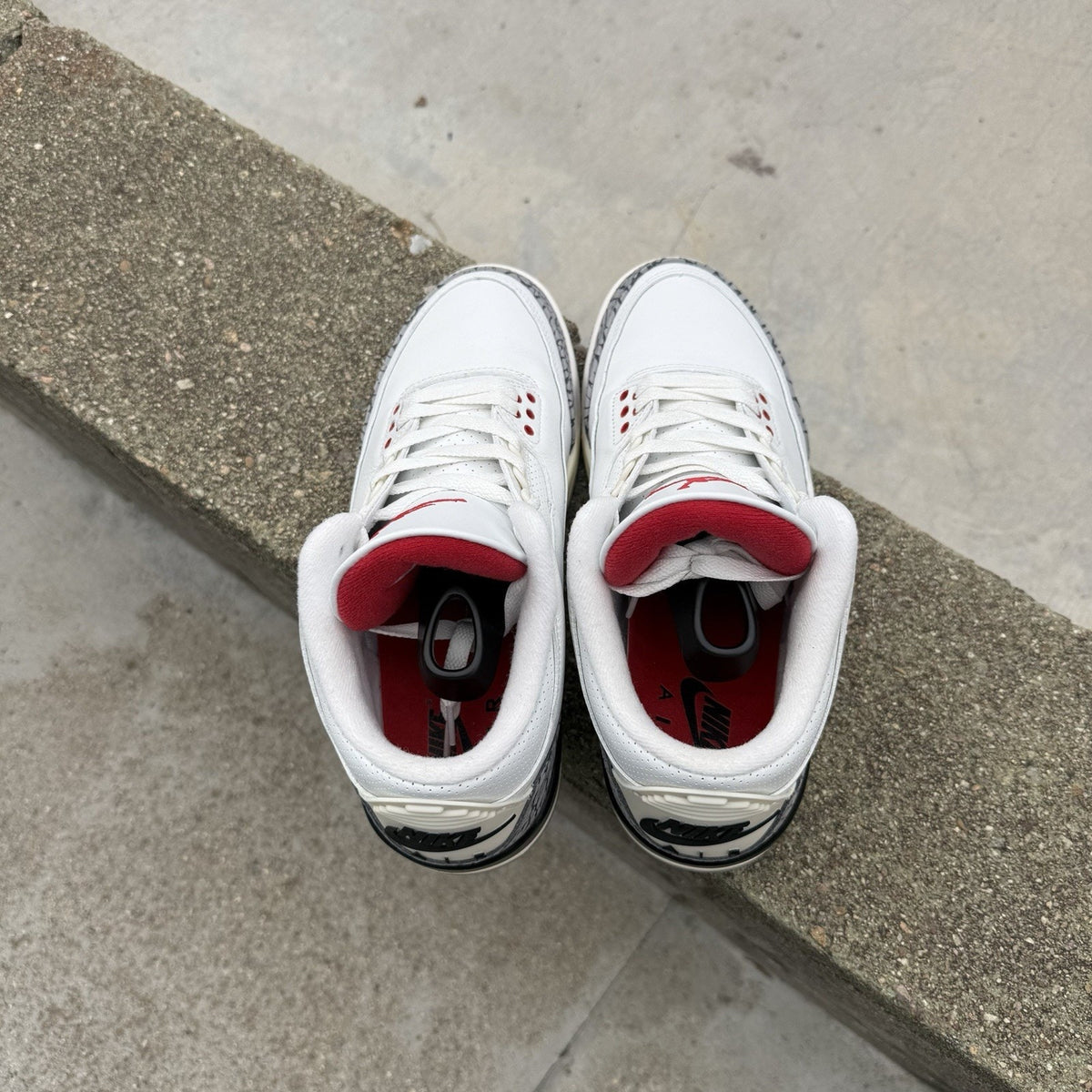 Size 8.5 - Jordan 3 Retro Mid White Cement Reimagined
