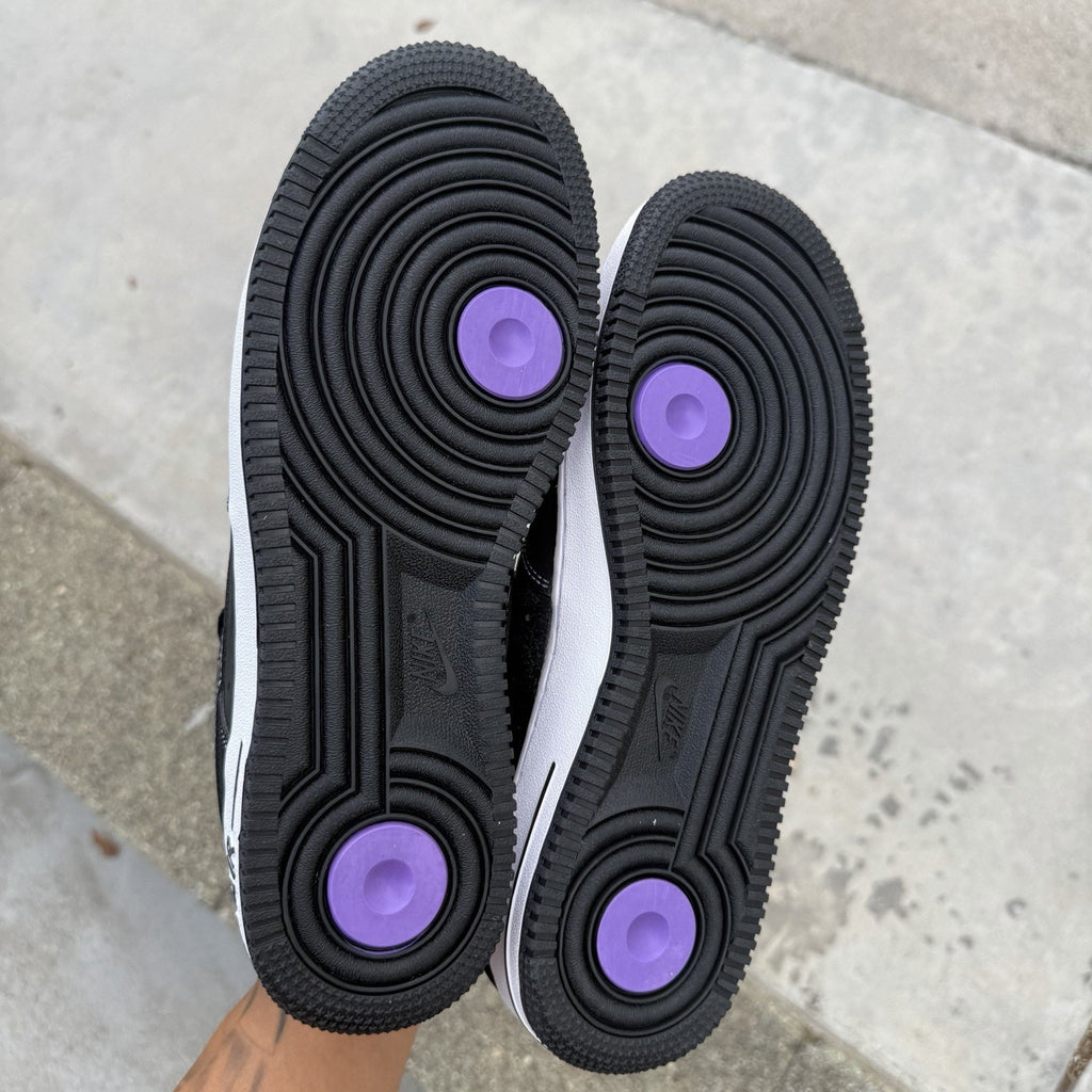 Size 8.5 - Nike Air Force 1 '07 LV8 EMB Low World Champ - Lakers