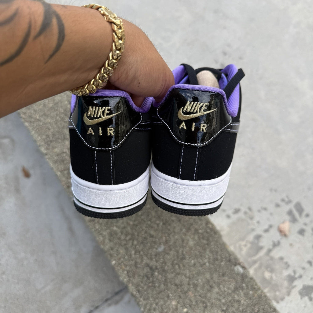 Size 8.5 - Nike Air Force 1 '07 LV8 EMB Low World Champ - Lakers