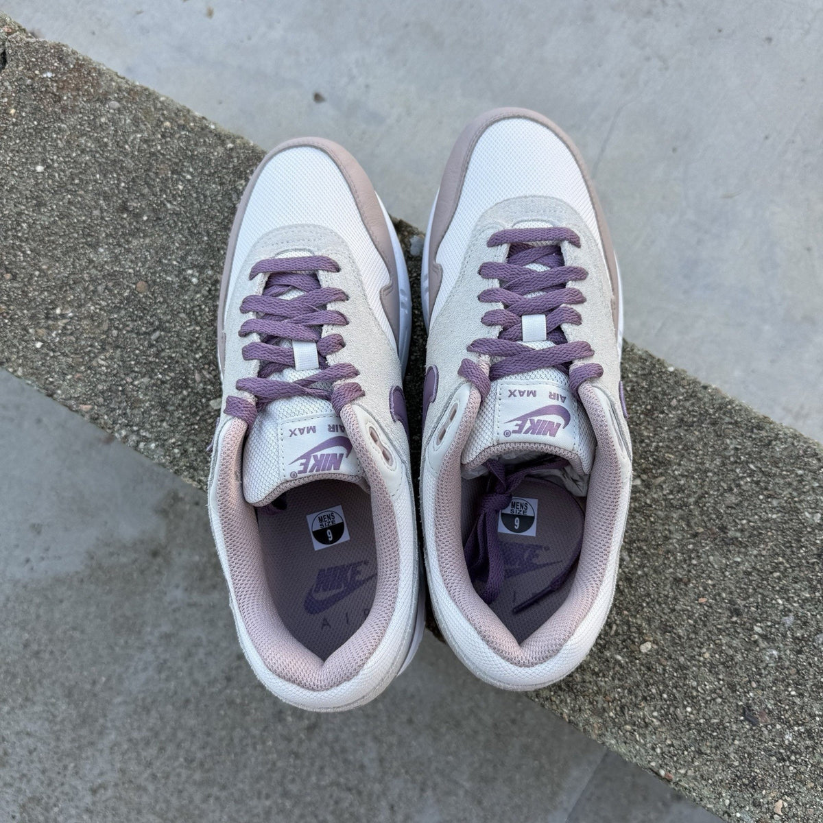 Size 9 - Nike Air Max 1 SC Light Bone Violet Dust