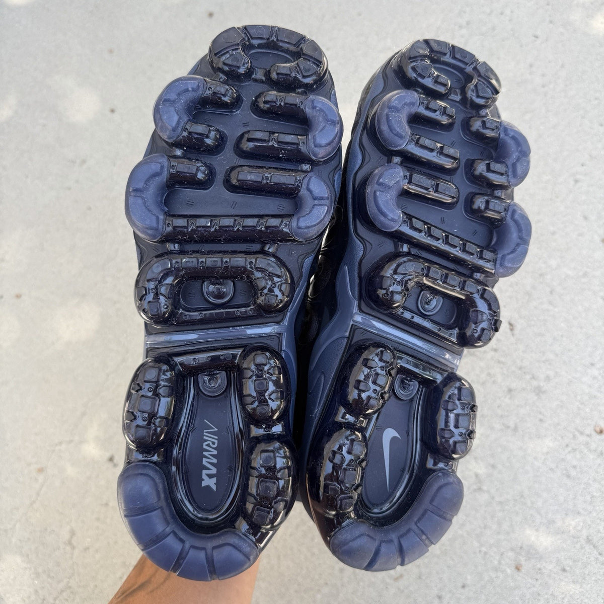 Size 9.5 - Nike Air VaporMax Plus Thunder Blue