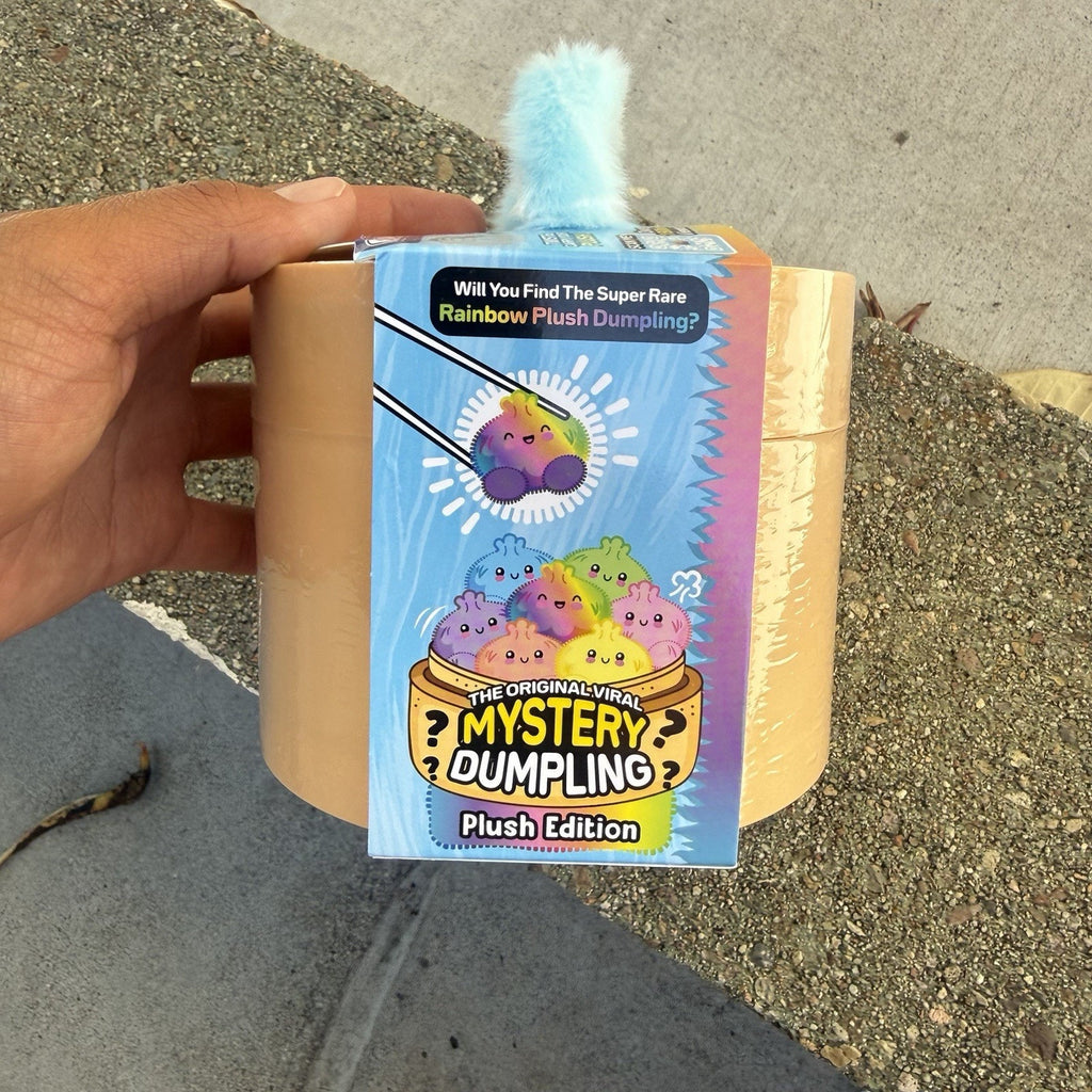 The Original Viral Mystery Dumpling Plush Edition Steamer Basket Toy New