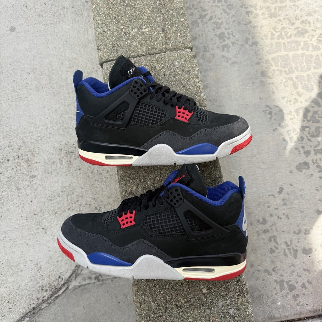 Size 9.5 - Air Jordan 4 Retro Rare Air - White Lettering