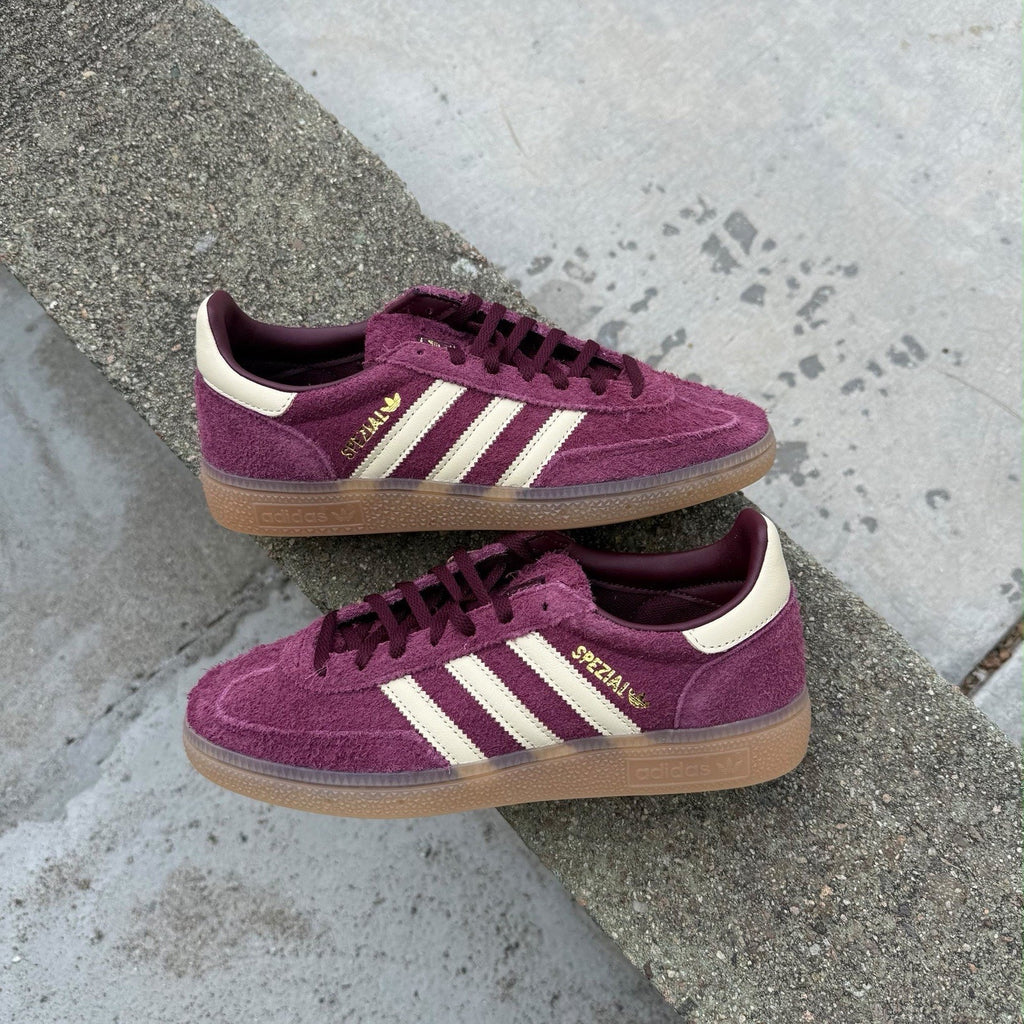 Size 6.5 - adidas Handball Spezial Maroon Warm Vanilla W