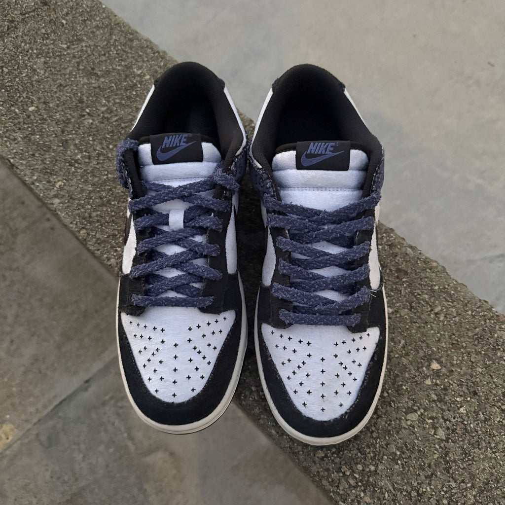 Size 7.5 - Nike Dunk Retro SE Low Off Noir Sanded Purple White