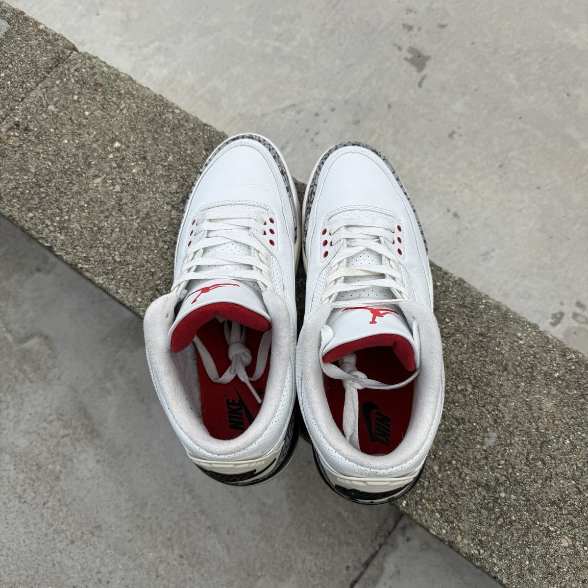 Size 10 - Jordan 3 Retro Mid White Cement Reimagined