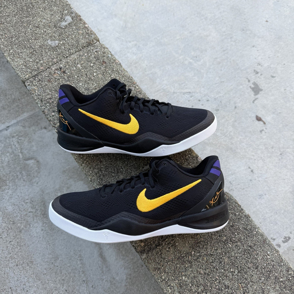 Size 7 - Kobe 8 Protro Lakers Away GS