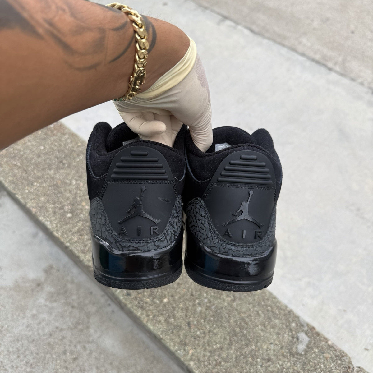Size 9 - Air Jordan 3 Retro 2025 Black Cat