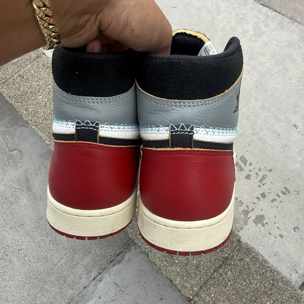 Size 13 - Union LA x Air Jordan 1 Retro OG SP High Chicago Shadow