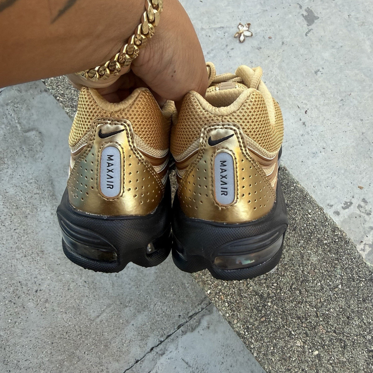 Size 8 - Nike Air Max TL 2.5 Metallic Gold